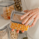 Kit de Potes Herméticos Ou 5 Unidades 1L Linha Block