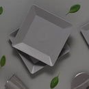 Prato quadrado Ou Linha Servir