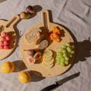 Tábua de Servir Ou Redonda Pequena Linha Lume