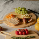 Tábua de Servir Ou Redonda Pequena Linha Lume